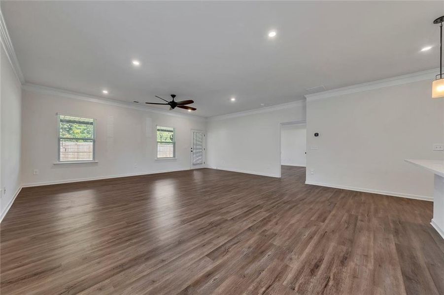 Spacious, unfurnished interior of a new home in Laurel Park, Cartersville (Image 32).