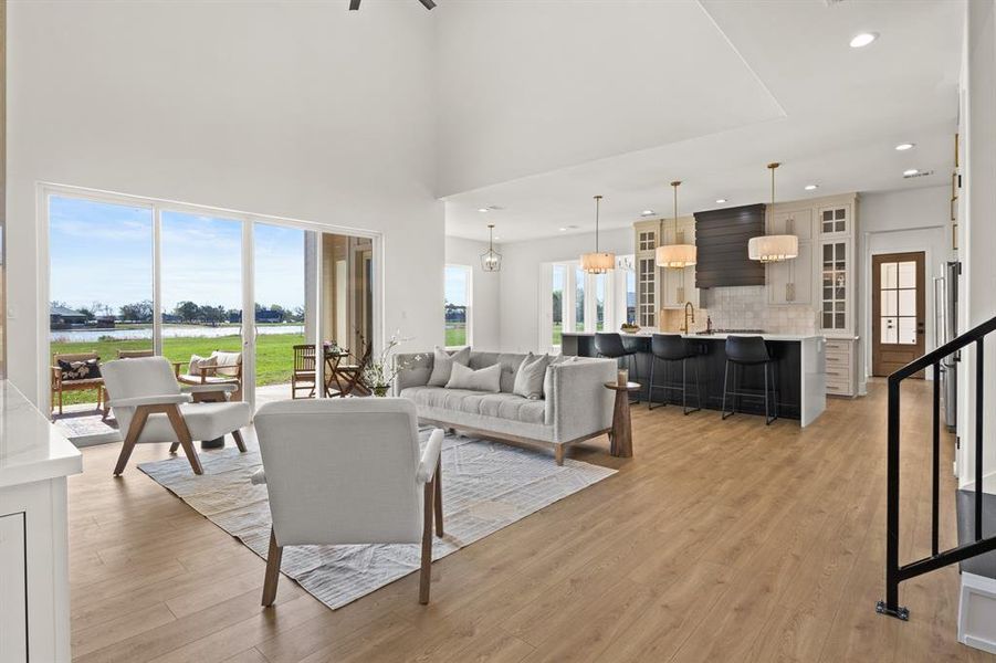 Furnished interior view inside a new home in , Mount Pleasant (Image 5).