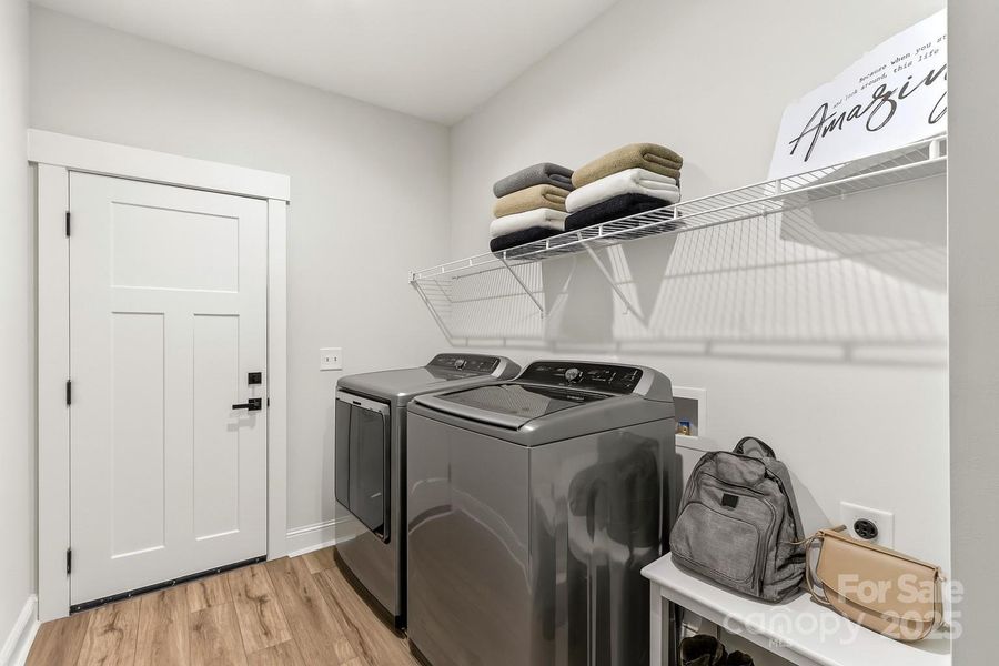 Spacious Laundry Room