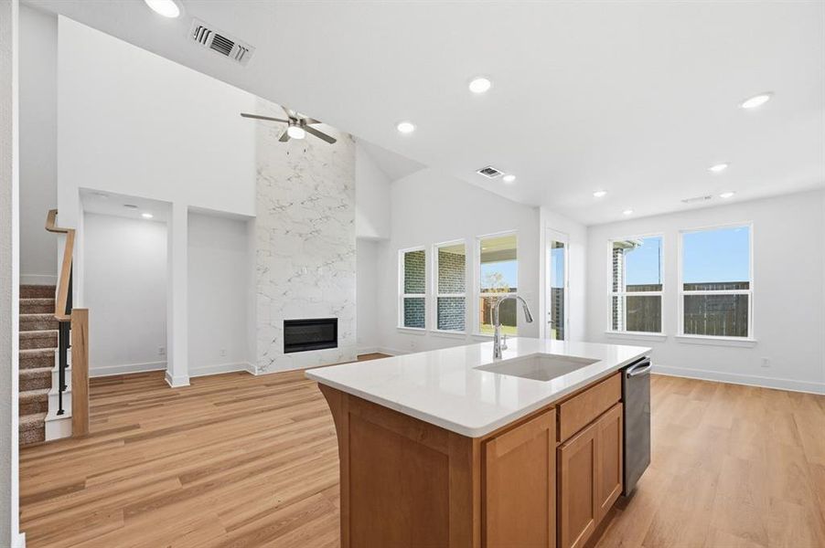 Furnished interior view inside a new home in Heritage Ranch: 50ft. lots, Sherman (Image 7). Furnished interior view inside a new home in Heritage Ranch: 50ft. lots, Sherman (Image 7).