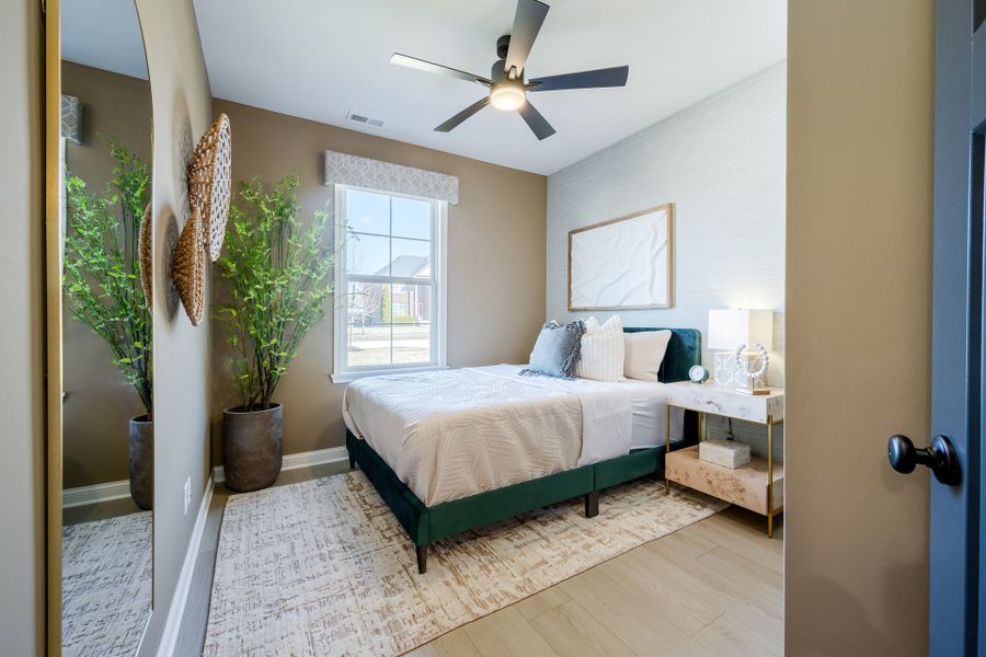Representative furnished interior of a home built from the Magnolia by Fischer Homes in Vista Hills, Louisville (Image 28).