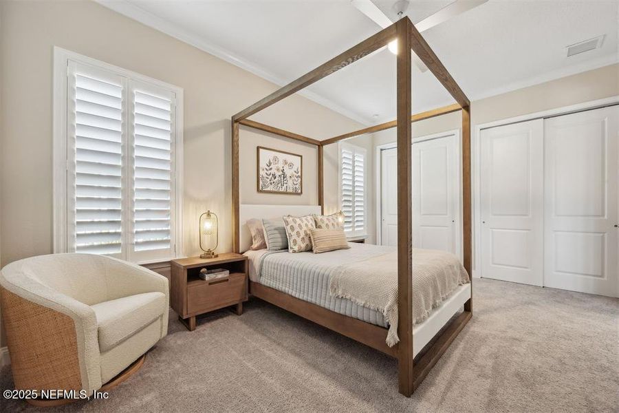 Furnished interior view inside a new home in Amelia National, Fernandina Beach (Image 9). Furnished interior view inside a new home in Amelia National, Fernandina Beach (Image 9).