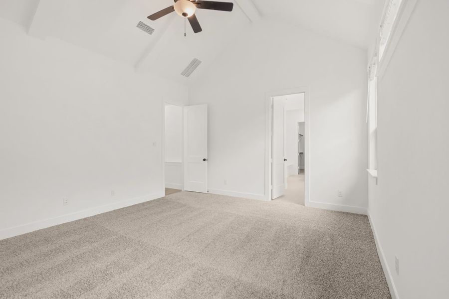 Representative unfurnished interior of a home built from the Pendleton by Chesmar Homes in Jordan Ranch 55's, Fulshear (Image 10). Representative unfurnished interior of a home built from the Pendleton by Chesmar Homes in Jordan Ranch 55's, Fulshear (Image 10).