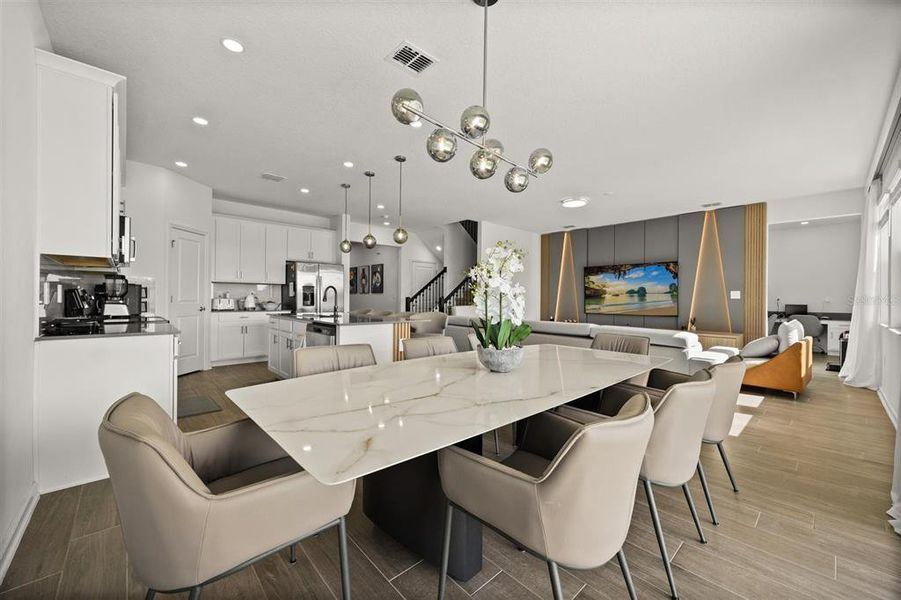 Furnished interior view inside a new home in , Winter Garden (Image 26).