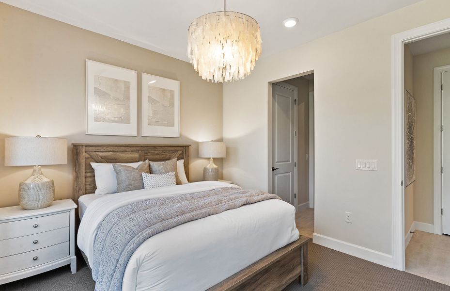 Representative furnished interior of a home built from the Reverence by DiVosta in BeachWalk by Manasota Key, Englewood (Image 16).