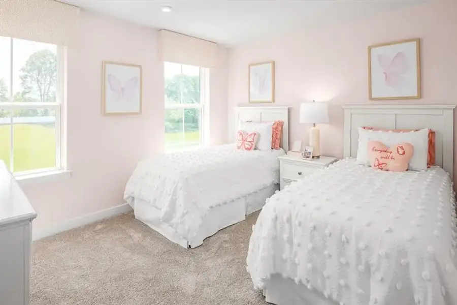Representative furnished interior of a home built from the Columbia by Ryan Homes in Three Rivers, Murfreesboro (Image 20).