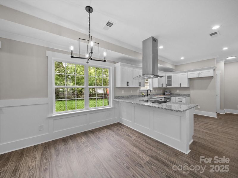 Furnished interior view inside a new home in , Charlotte (Image 11).