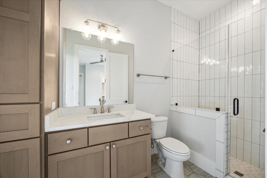 Furnished interior view inside a new home in Sienna - Estates at Summerhouse Lake, Missouri City (Image 3).