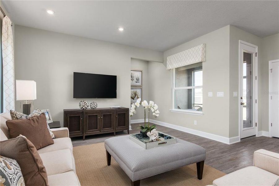 Furnished interior view inside a new home in , Auburndale (Image 16). Furnished interior view inside a new home in , Auburndale (Image 16).