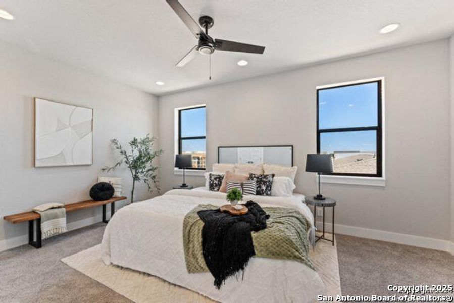 Furnished interior view inside a new home in , San Antonio (Image 5).