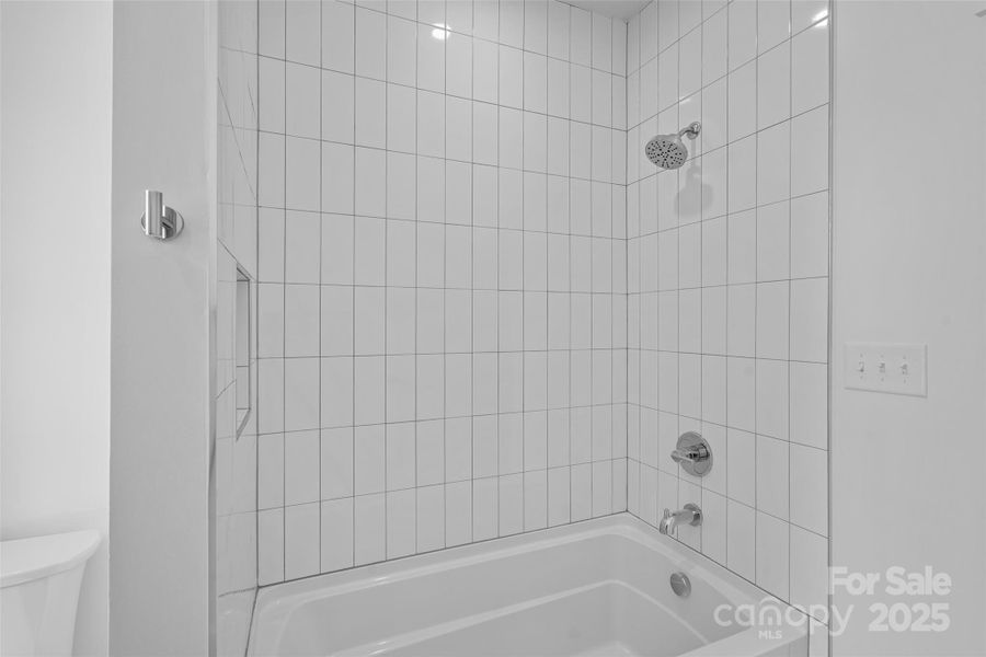 Furnished interior view inside a new home in , Charlotte (Image 11).