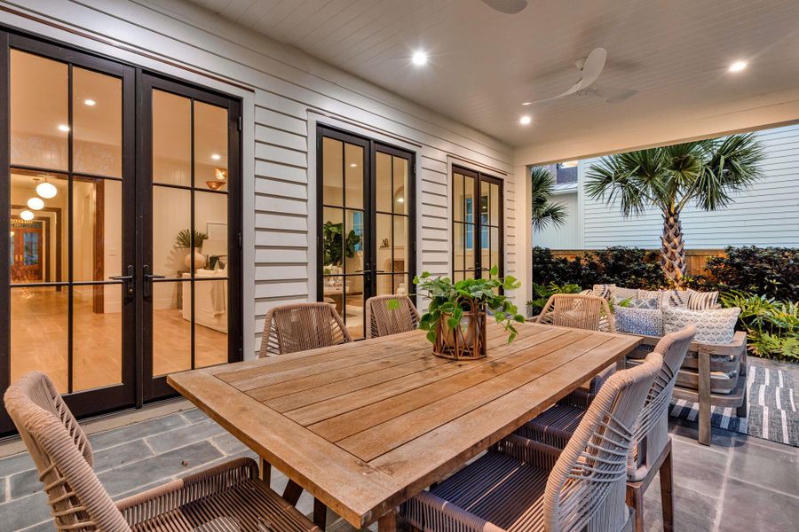 Exterior details and patio area of a home in , Mount Pleasant (Image 3).