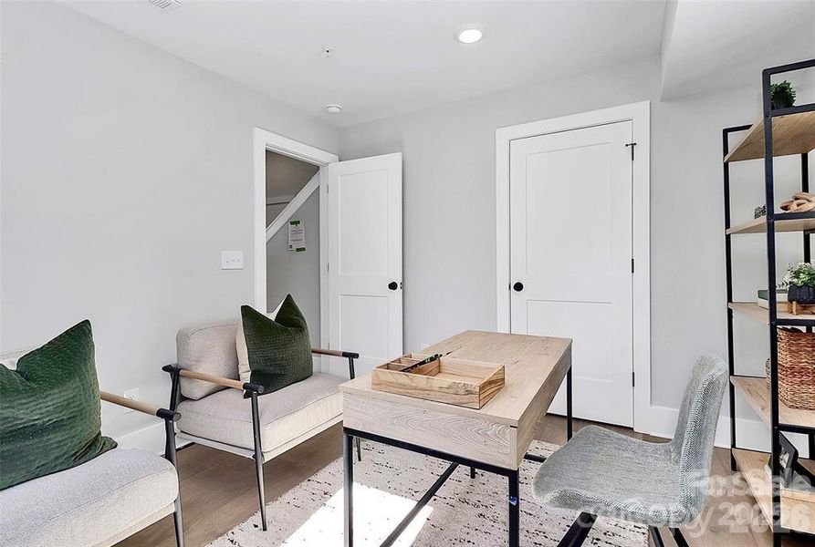 Furnished interior view inside a new home in , Charlotte (Image 24).