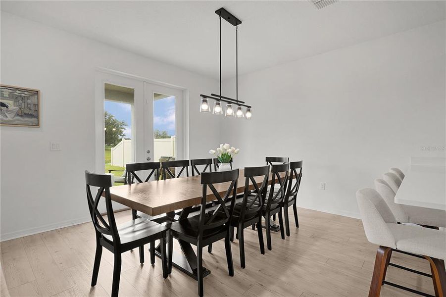 Furnished interior view inside a new home in , Clermont (Image 11).