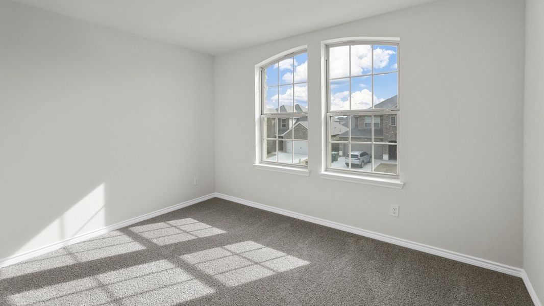 Spacious, unfurnished interior of a new home in Liberty Crossing, Royse City (Image 22).