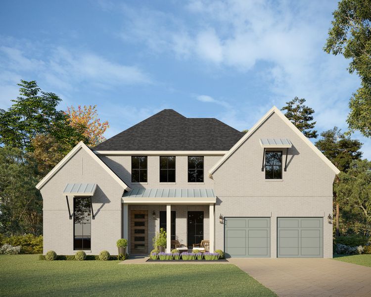 Plan 1641 Elevation C Plan 1641 Elevation C