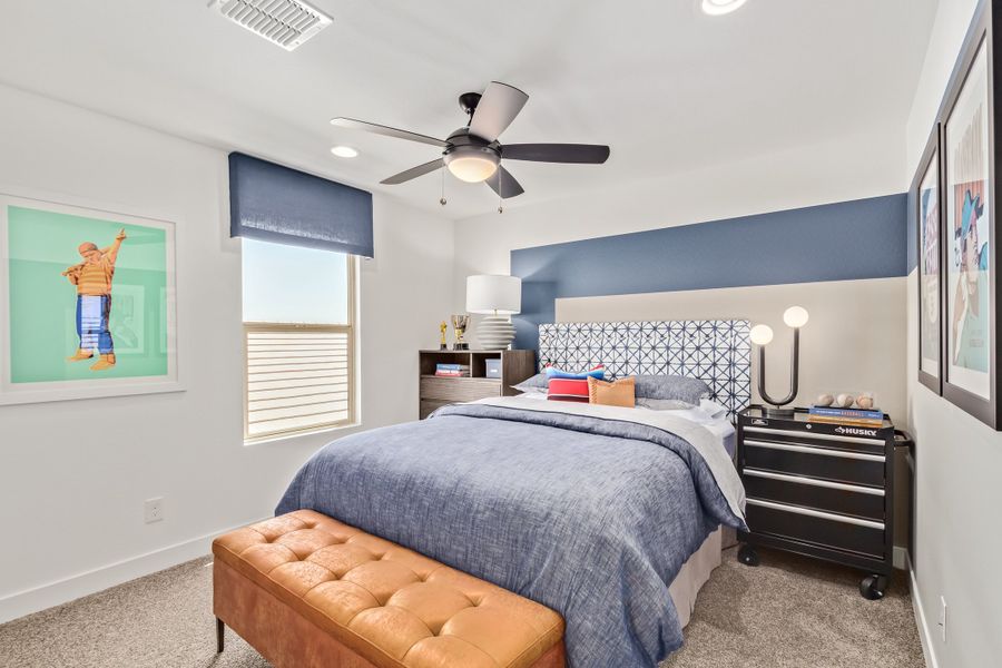 Furnished interior view inside a new home in Rancho Mercado, Surprise (Image 25).