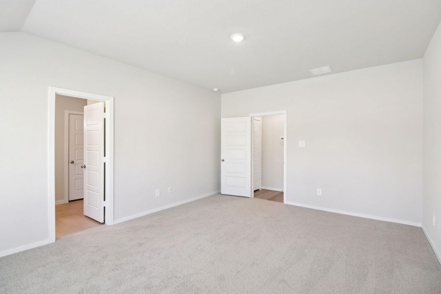 Spacious, unfurnished interior of a new home in Pine Lake Cove - Premier Series, Montgomery (Image 24). Spacious, unfurnished interior of a new home in Pine Lake Cove - Premier Series, Montgomery (Image 24).