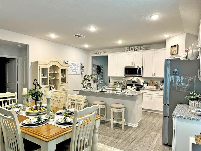 Furnished interior view inside a new home in , Weston (Image 5).