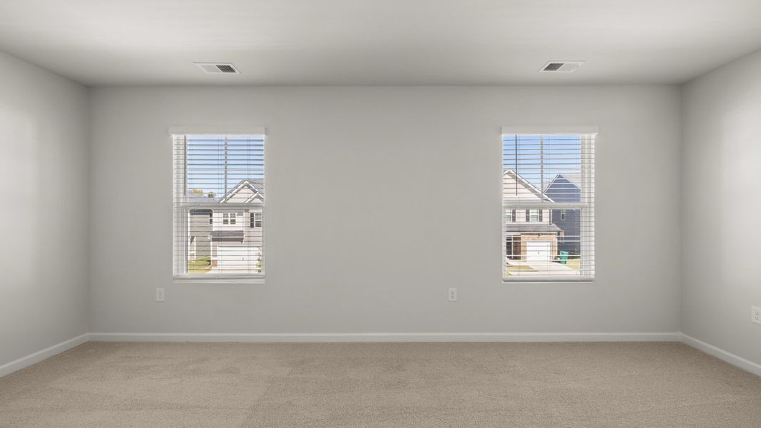 Spacious, unfurnished interior of a new home in The Islands, Beech Island (Image 32). Spacious, unfurnished interior of a new home in The Islands, Beech Island (Image 32).