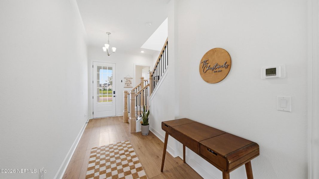 Furnished interior view inside a new home in Seven Pines 40' Front Entry, Jacksonville (Image 38).