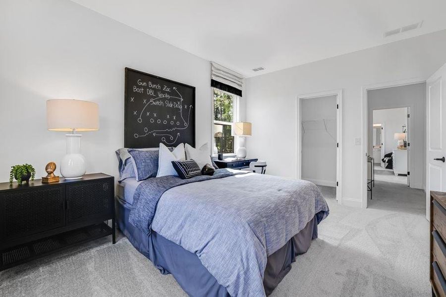 Furnished interior view inside a new home in Reserve at Hickory Walk, Kennesaw (Image 31).