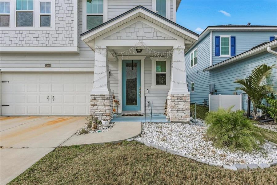 Exterior details and patio area of a home in , St. Augustine (Image 3). Exterior details and patio area of a home in , St. Augustine (Image 3).