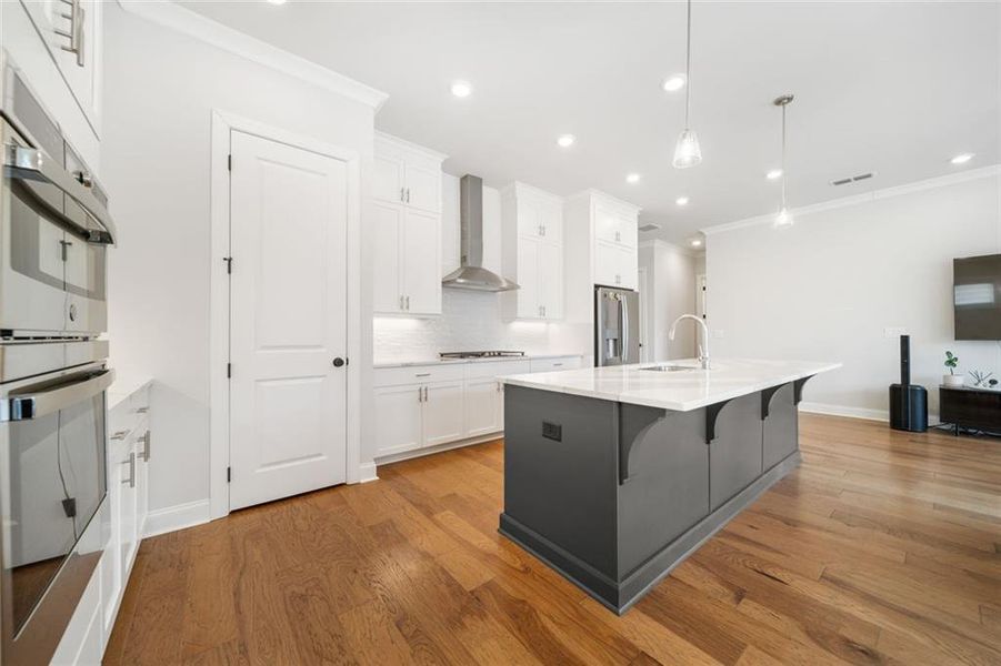 Furnished interior view inside a new home in , Buford (Image 13). Furnished interior view inside a new home in , Buford (Image 13).