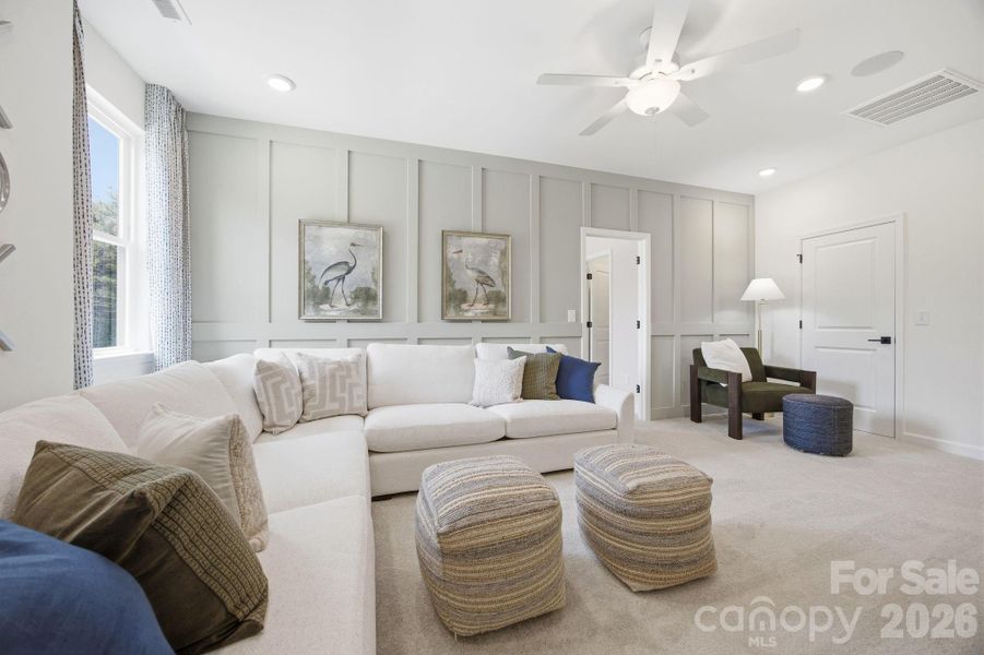 Furnished interior view inside a new home in Windgate, Mooresville (Image 8).