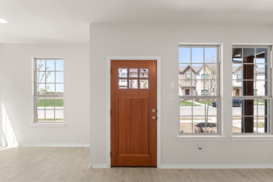 Front exterior of a new home in Sanger Circle – Townhomes, Sanger, TX, highlighting curb appeal (Image 16).