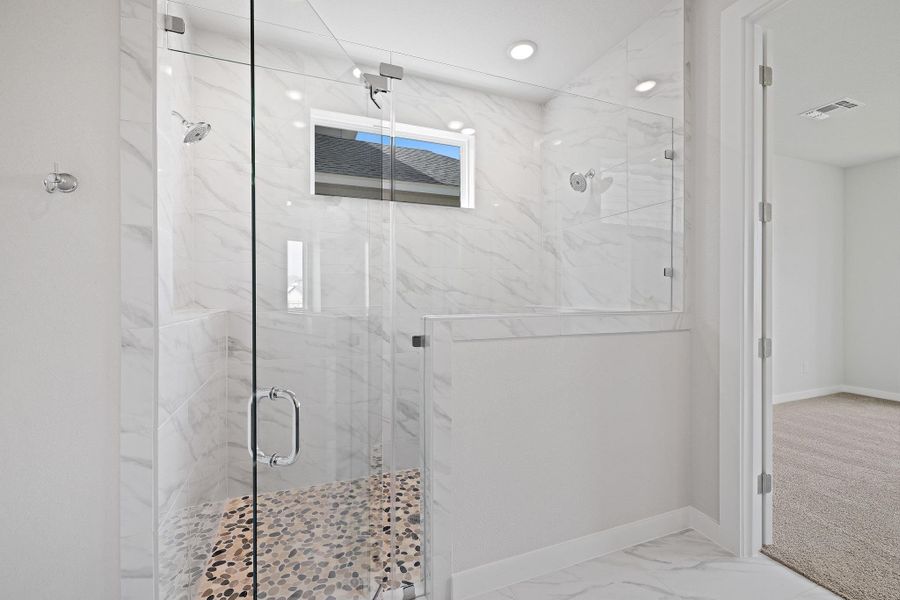 Furnished interior view inside a new home in Santa Rita Ranch, Liberty Hill (Image 10). Furnished interior view inside a new home in Santa Rita Ranch, Liberty Hill (Image 10).