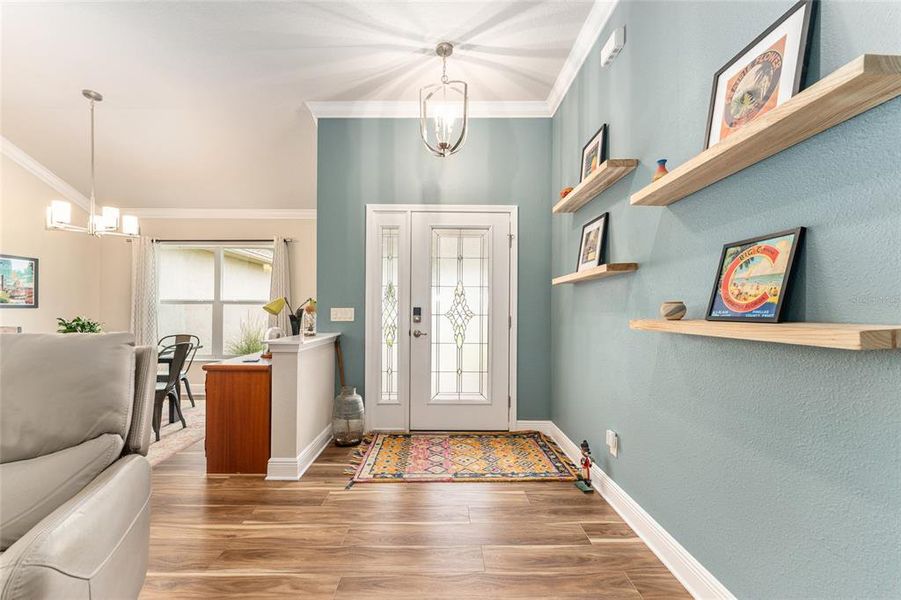 Furnished interior view inside a new home in , Inverness (Image 52).