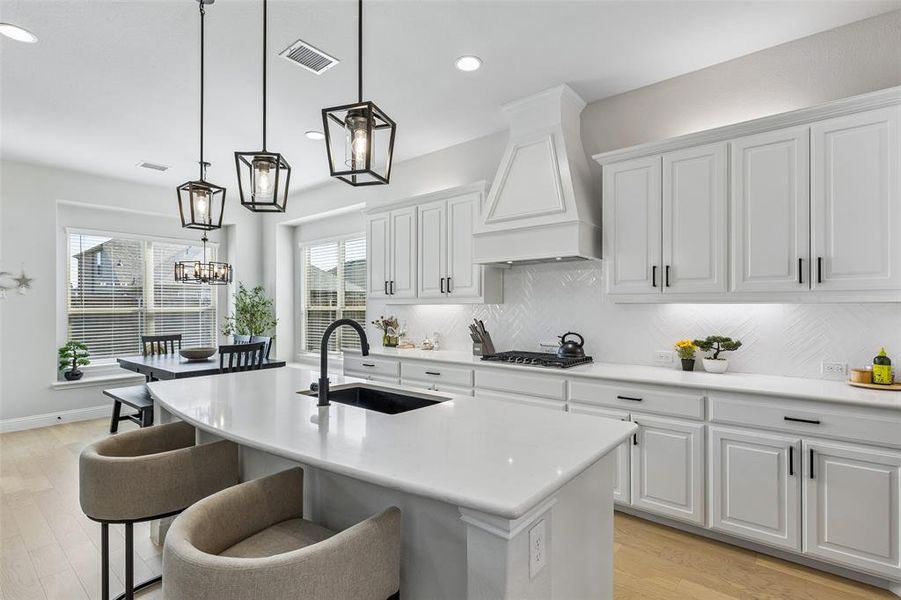 Furnished interior view inside a new home in , Anna (Image 16).