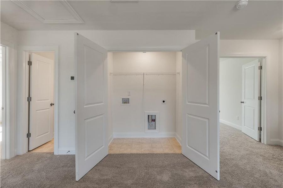 Spacious, unfurnished interior of a new home in Villas at Dawsonville, Dawsonville (Image 17).