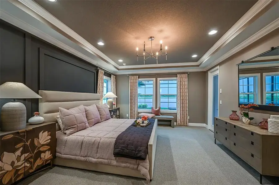 Furnished interior view inside a new home in Waterset, Apollo Beach (Image 21). Furnished interior view inside a new home in Waterset, Apollo Beach (Image 21).