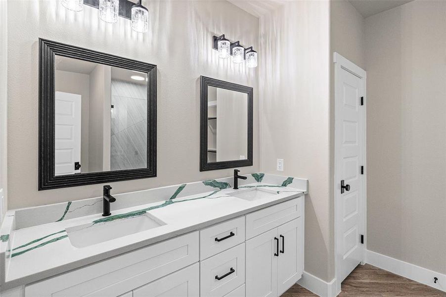 Furnished interior view inside a new home in , Granbury (Image 6).