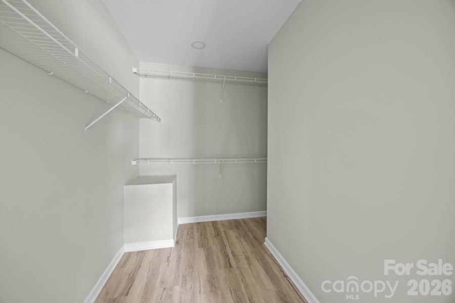 Large Primary walk-in closet