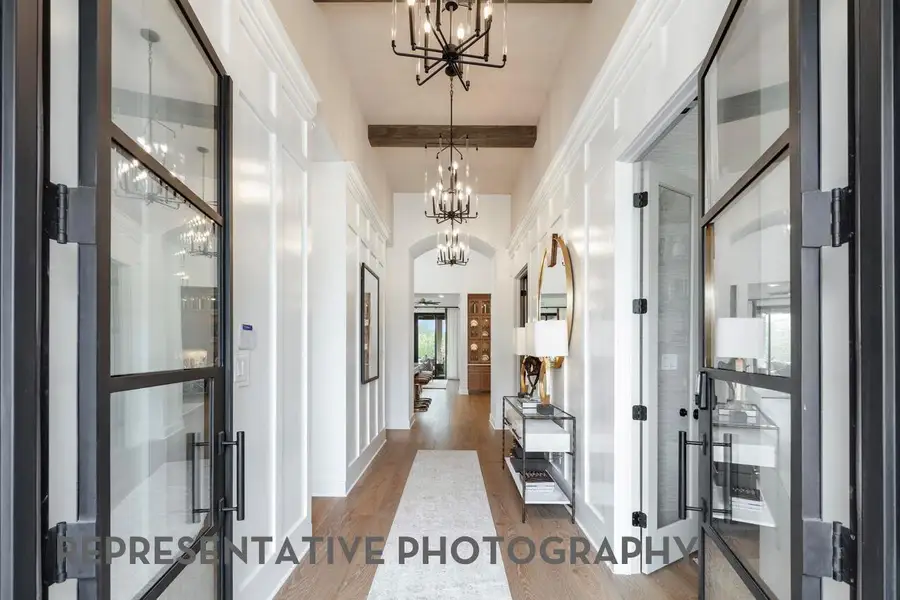Furnished interior view inside a new home in Cross Creek West, Fulshear (Image 3). Furnished interior view inside a new home in Cross Creek West, Fulshear (Image 3).