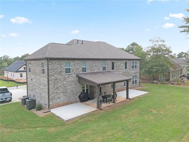Exterior details and patio area of a home in , Conyers (Image 26).