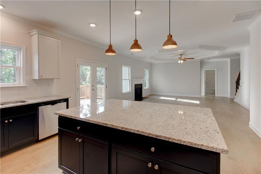Furnished interior view inside a new home in , Conyers (Image 3).