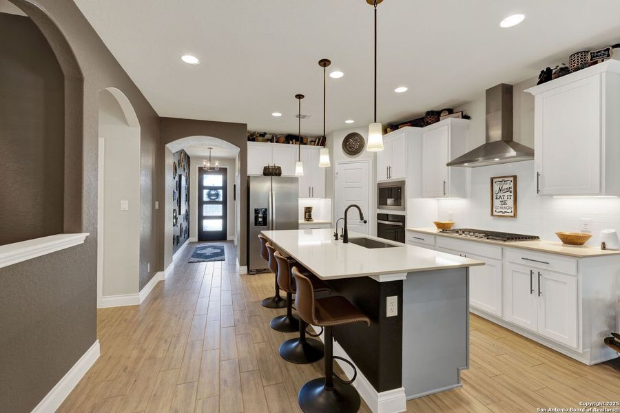 Furnished interior view inside a new home in , New Braunfels (Image 5).