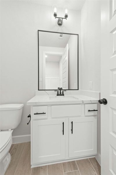 Furnished interior view inside a new home in The Woodlands Hills, Willis (Image 10).