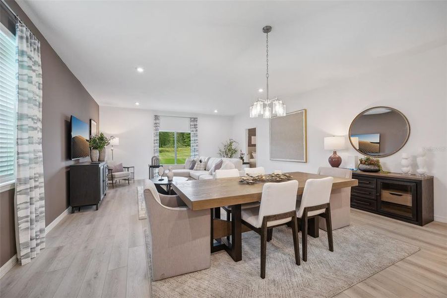 Furnished interior view inside a new home in Scenic Terrace, Lake Hamilton (Image 11).