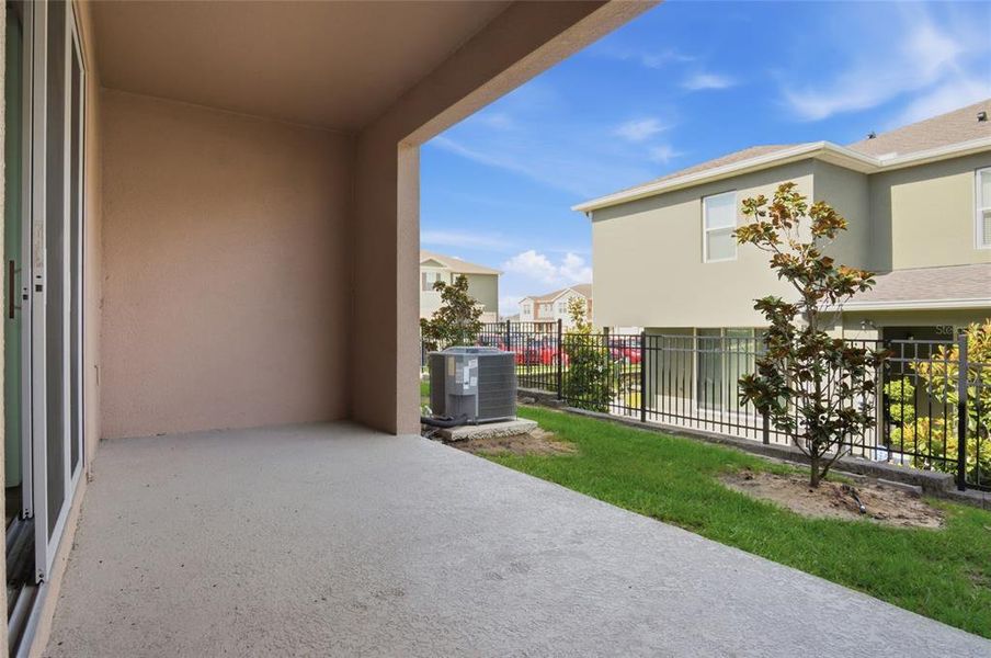 Exterior details and patio area of a home in , Davenport (Image 3).