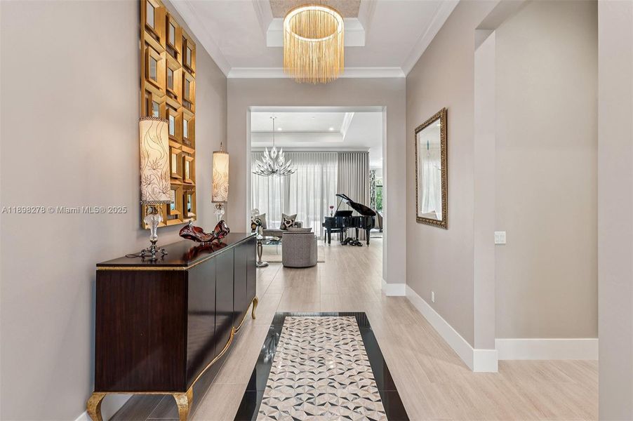 Furnished interior view inside a new home in , Palm Beach Gardens (Image 9).