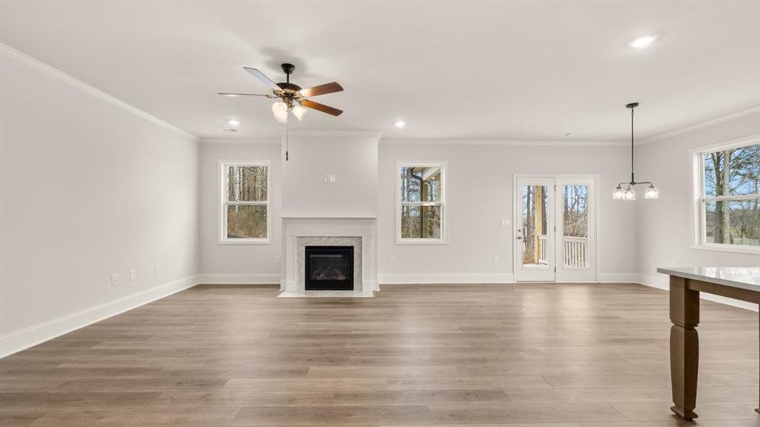 Spacious, unfurnished interior of a new home in Holland Estates, Powder Springs (Image 34). Spacious, unfurnished interior of a new home in Holland Estates, Powder Springs (Image 34).