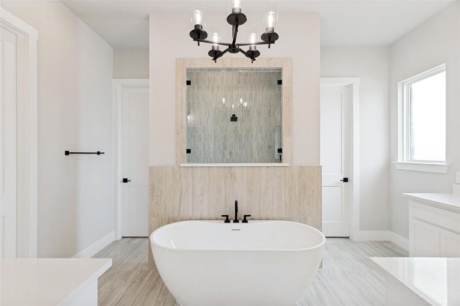 Furnished interior view inside a new home in , Weatherford (Image 9).