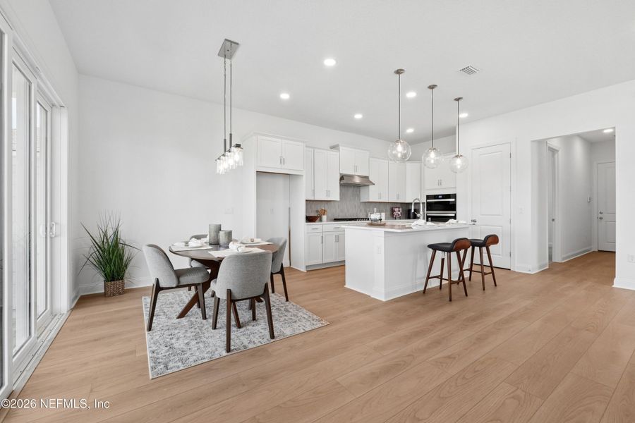 Furnished interior view inside a new home in , St. Augustine (Image 9).
