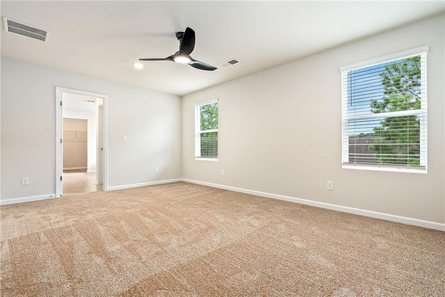 Spacious, unfurnished interior of a new home in Crossvine Village, LaGrange (Image 18). Spacious, unfurnished interior of a new home in Crossvine Village, LaGrange (Image 18).