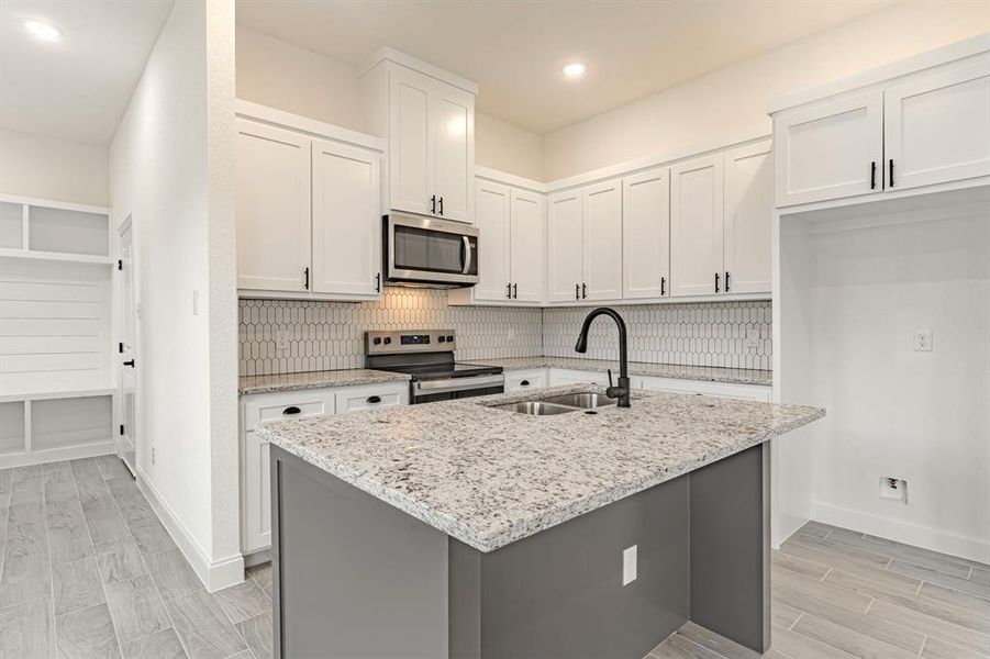 Furnished interior view inside a new home in , Granbury (Image 8). Furnished interior view inside a new home in , Granbury (Image 8).